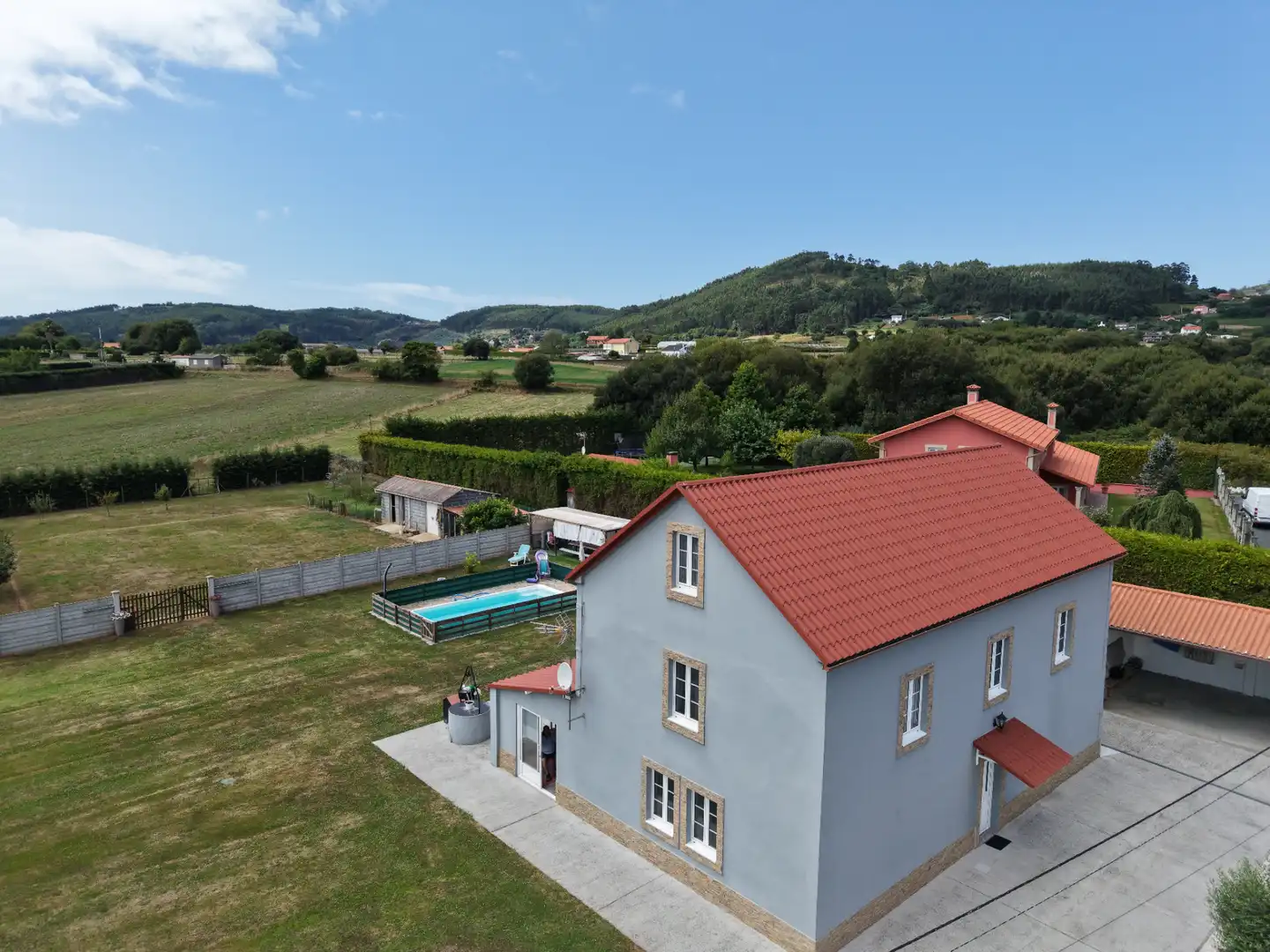 Jardín de Casa o chalet en venta en Narón con Calefacción, Jardín privado y Terraza