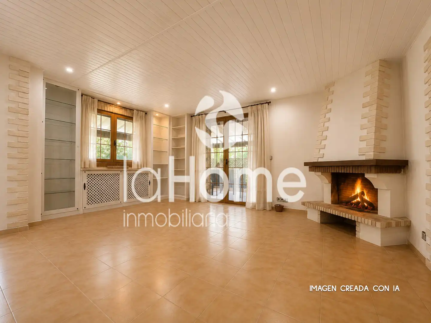 Sala de estar de Casa adosada en venta en Paterna con Aire acondicionado, Calefacción y Terraza