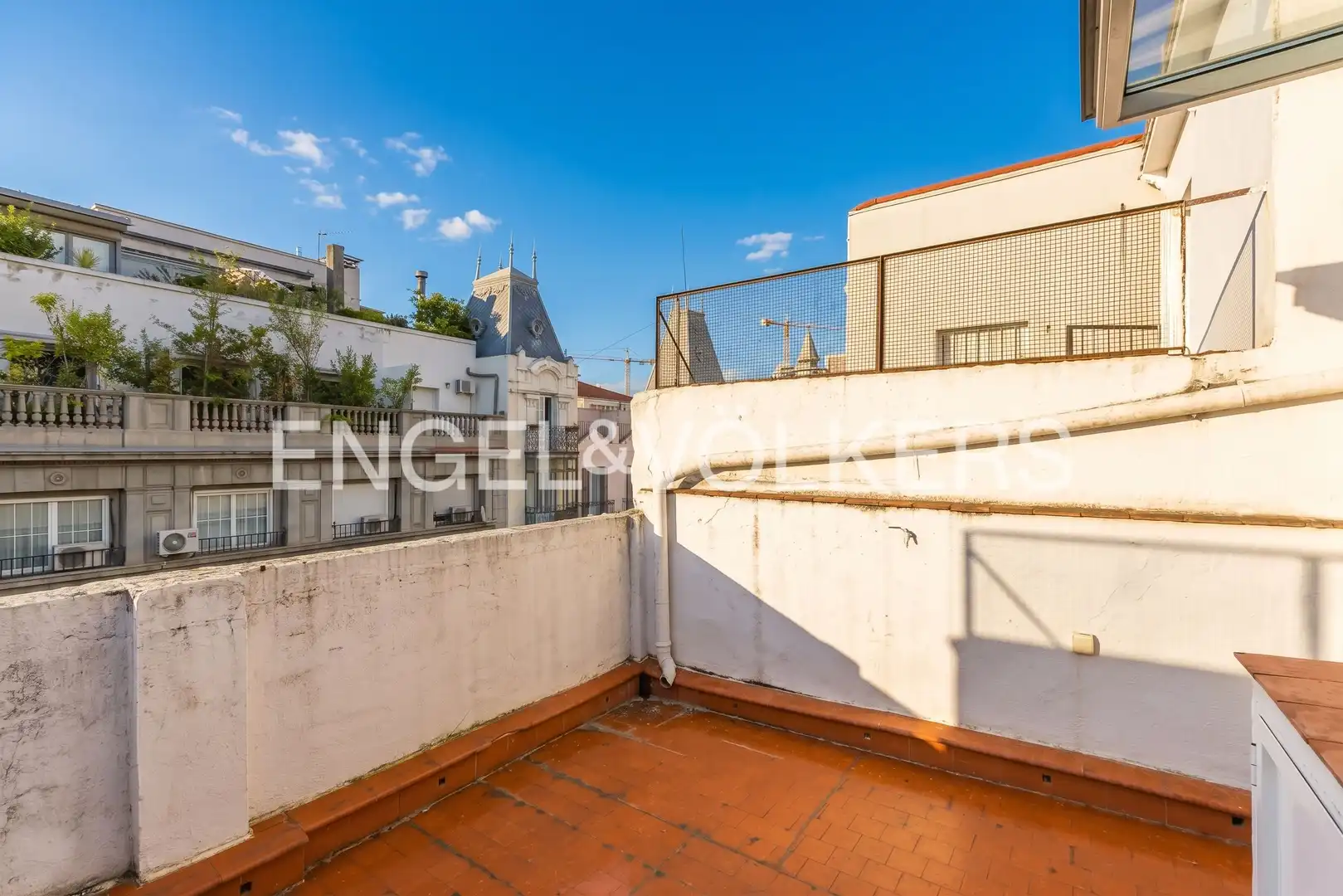 Terrace of Attic for rent in Barrio de Salamanca