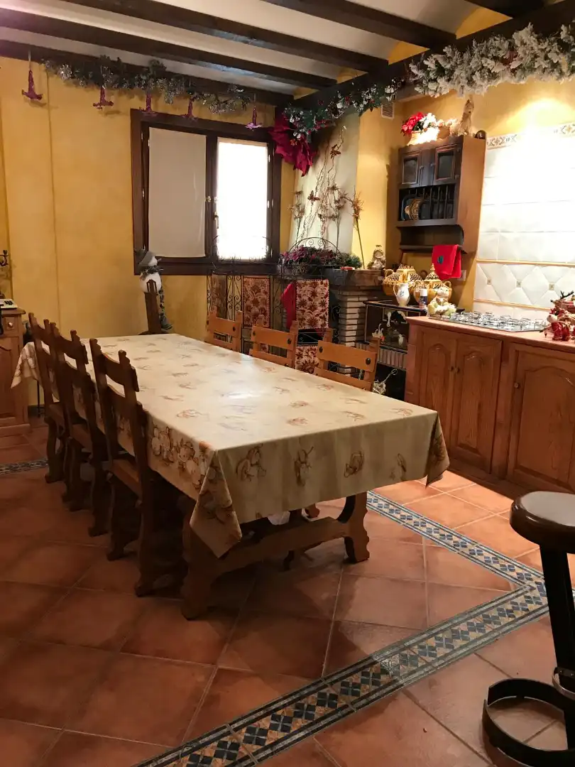 Menjador de Casa adosada en venda en Ezcaray amb Calefacció, Terrassa i Traster