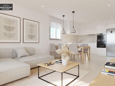 Apartamento con balcón en venta en Santa Pola ciudad