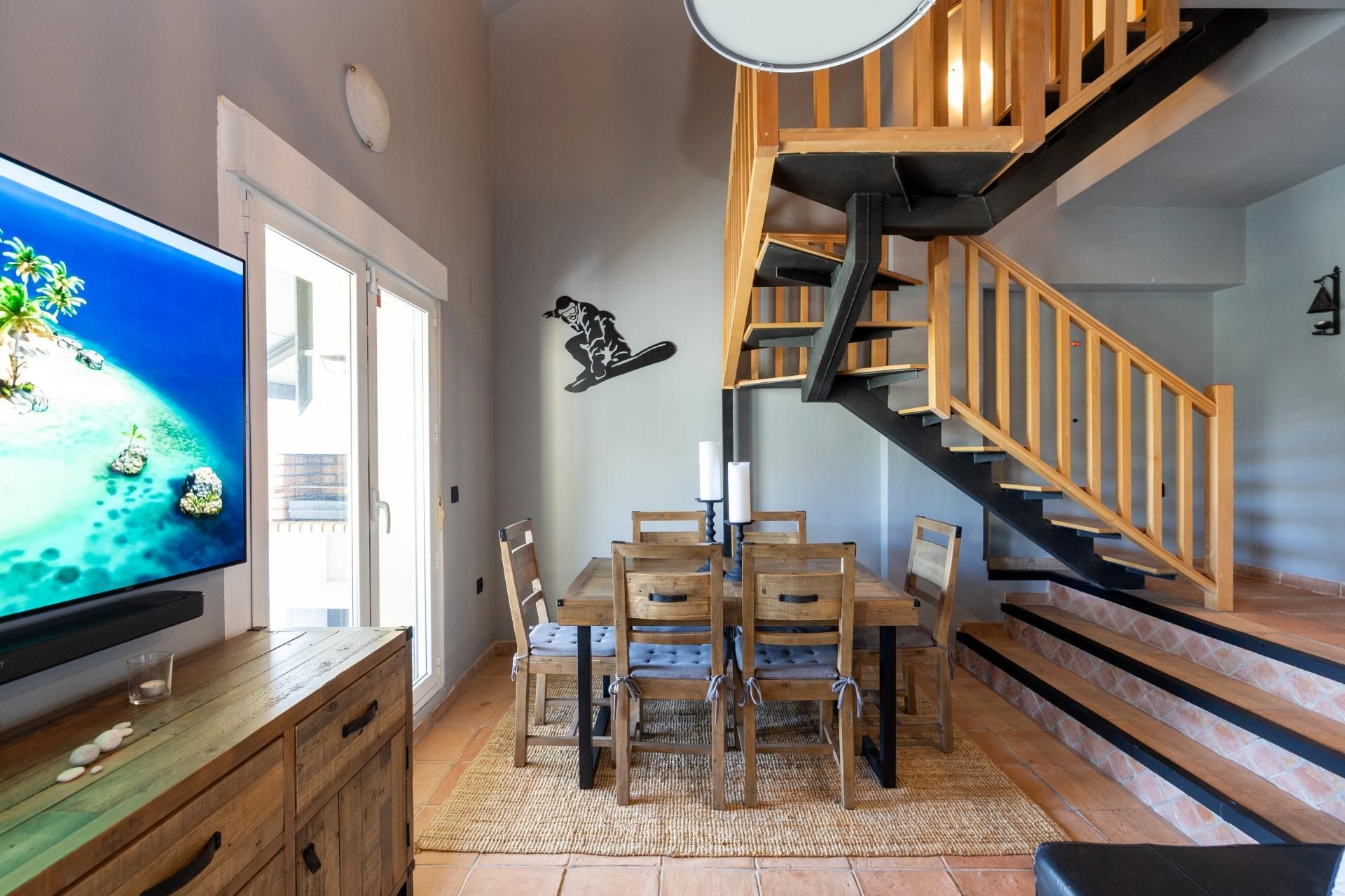 Dining room of Duplex for sale in Sierra Nevada  with Heating, Terrace and Storage room