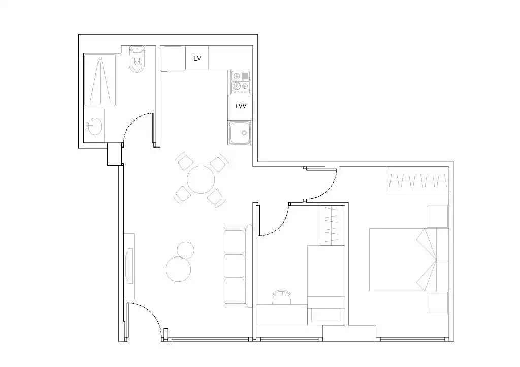 Wohnung zum Verkauf in Madrid mit Klimaanlage, Heizung und Privatgarten