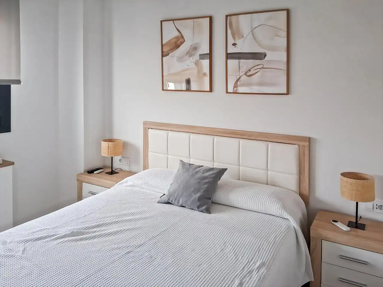 Schlafzimmer von Wohnung zum Verkauf in Madrid mit Klimaanlage, Heizung und Terrasse