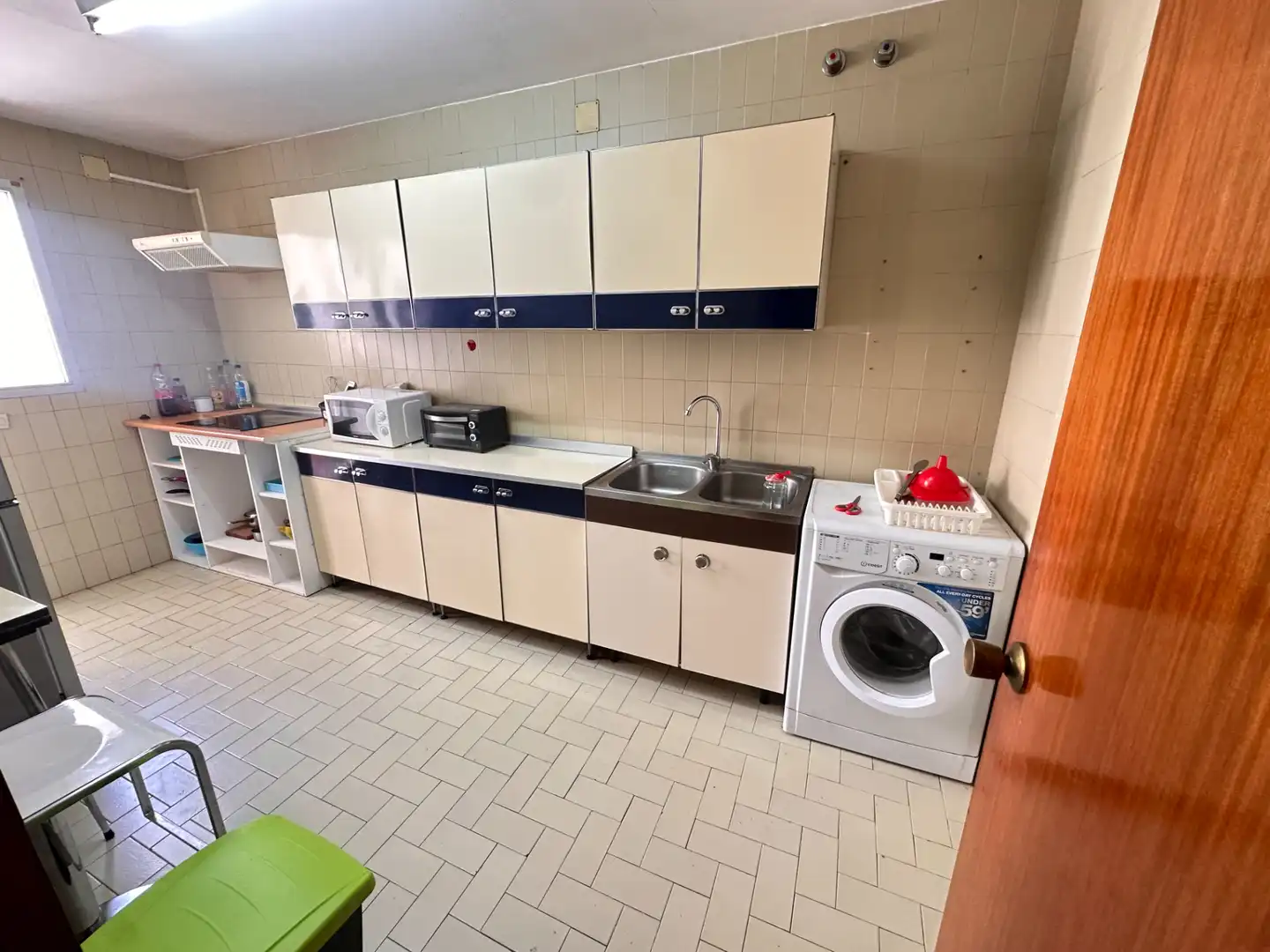 Kitchen of Flat for rent in Cuenca  with Heating, Terrace and Furnished