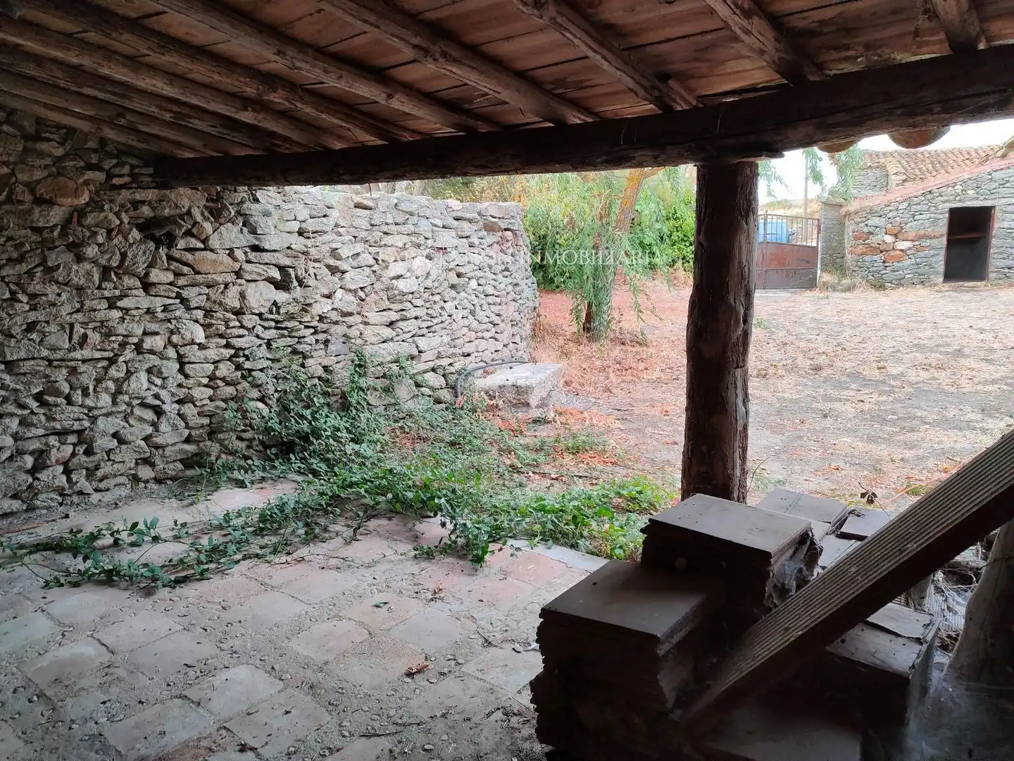 Garden of Houses for sale in La Mata de Ledesma  with Heating, Private garden and Storage room