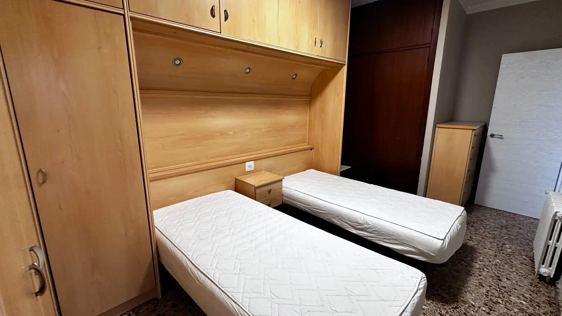 Bedroom of Flat for rent in Tortosa  with Air Conditioner, Terrace and Furnished