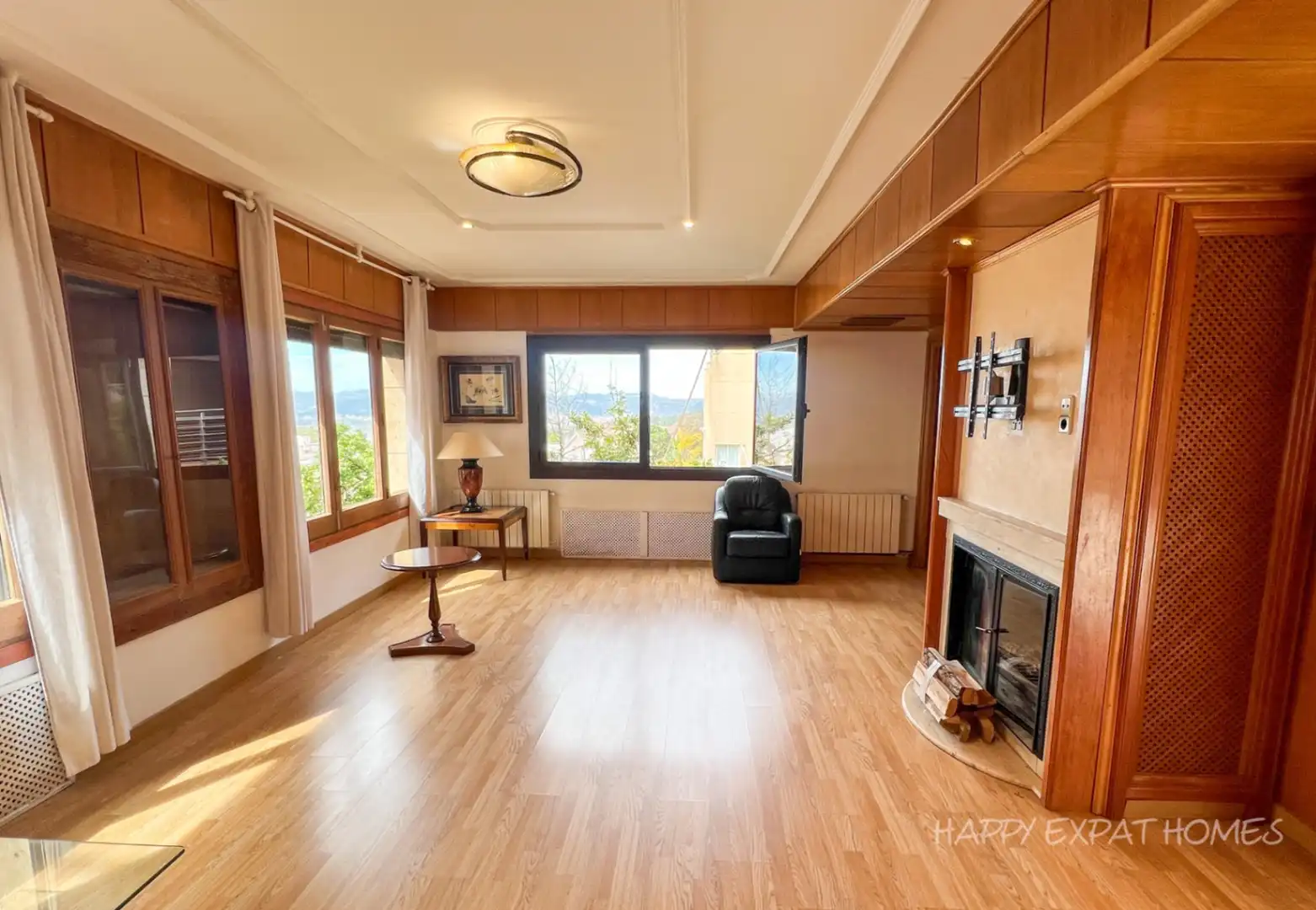 Living room of Houses for rent in Sant Just Desvern  with Air Conditioner, Heating and Private garden