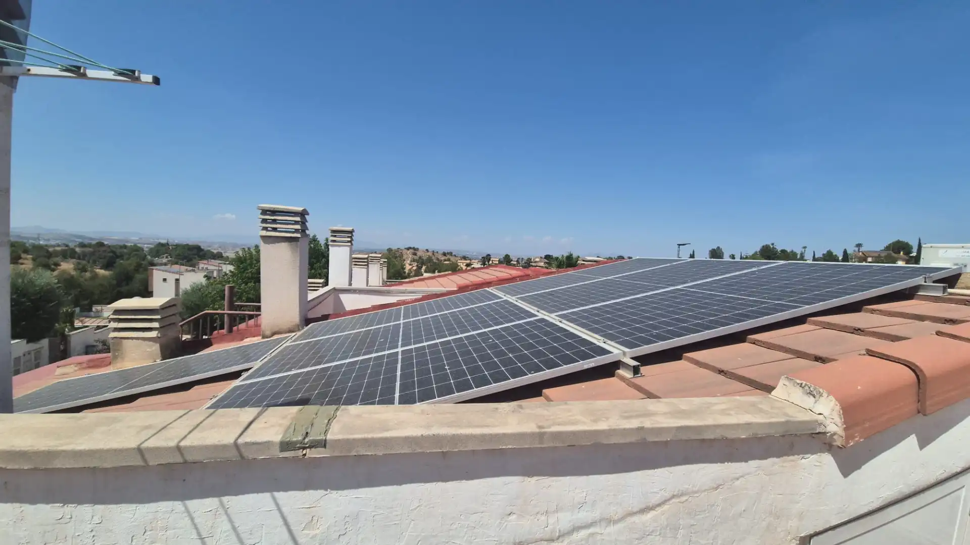 Vista exterior de Casa adosada en venda en Murcia amb Aire condicionat, Jardí privat i Terrassa