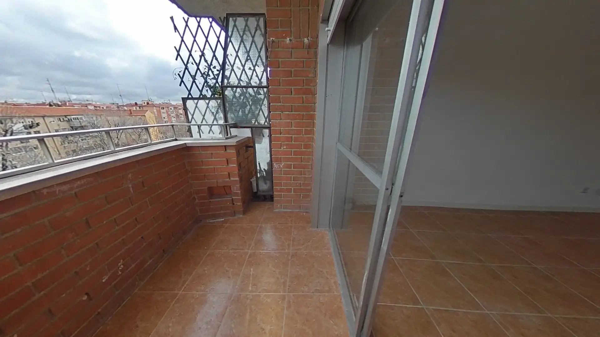 Balcony of Flat for sale in Madrid