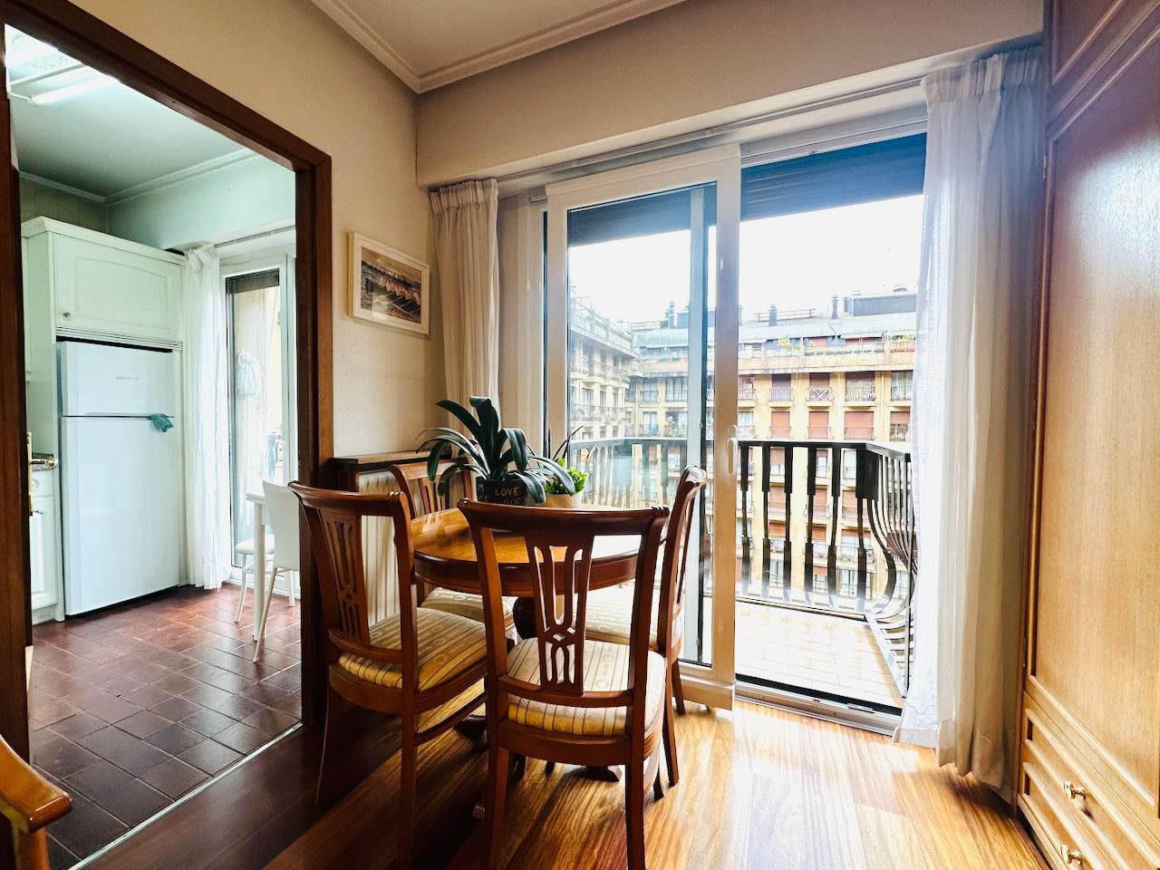 Dining room of Flat to rent in Donostia - San Sebastián   with Heating and Balcony