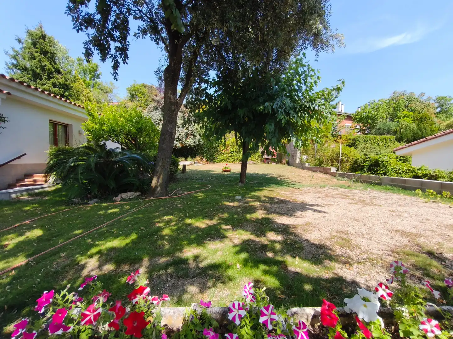 Jardí de Casa o xalet de lloguer en Girona amb Aire condicionat, Calefacció i Jardí privat