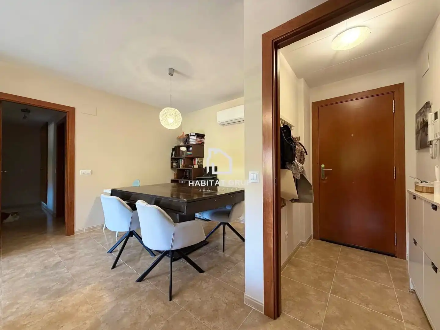 Außenansicht von Wohnung zum Verkauf in Riudarenes mit Klimaanlage, Heizung und Terrasse