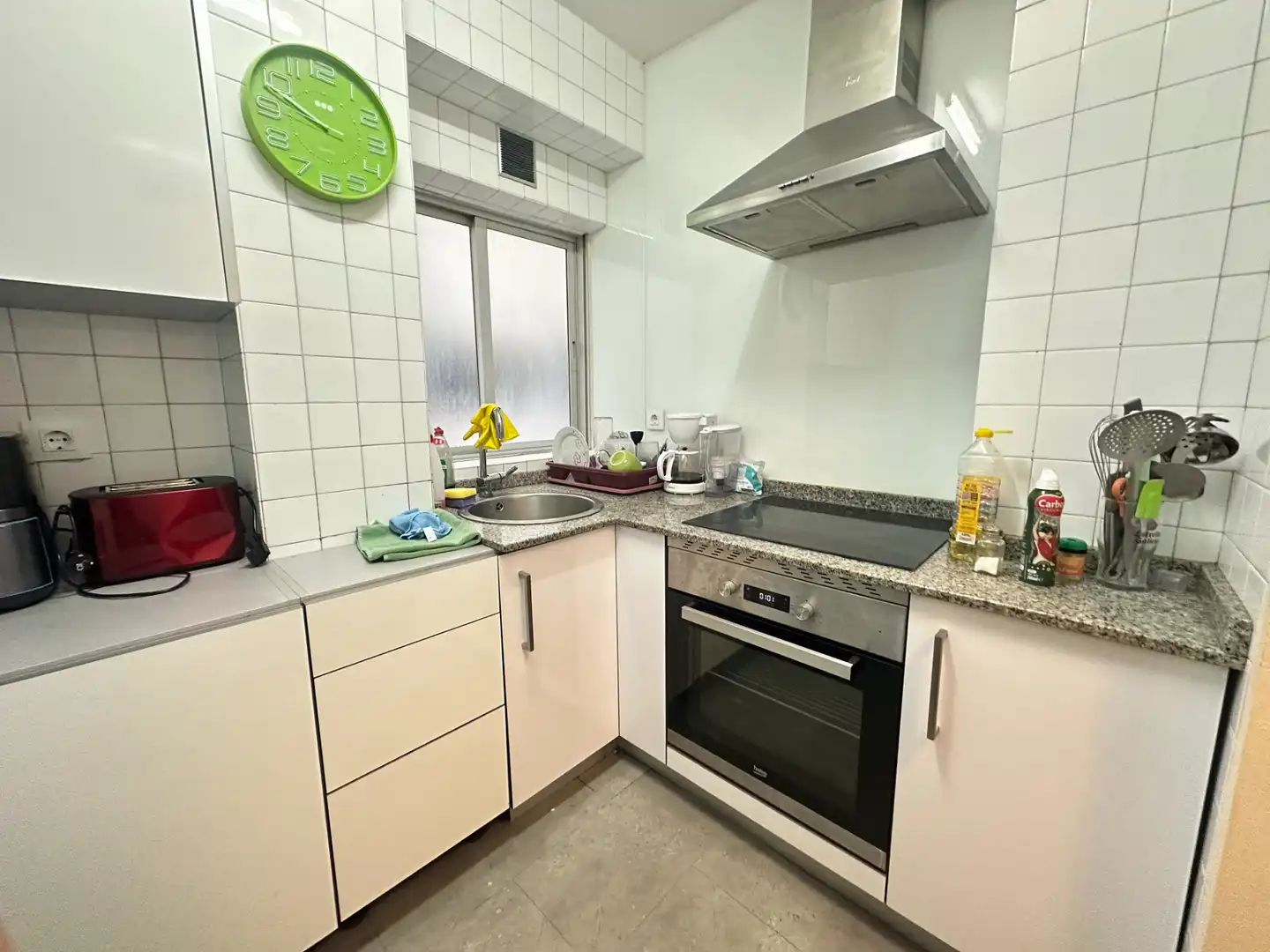Küche von Wohnung zum Verkauf in Santiago de Compostela  mit Heizung und Möbliert