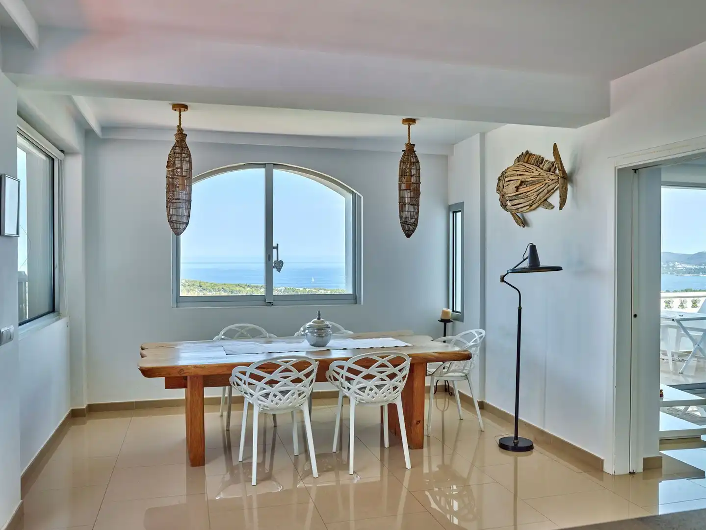 Comedor de Casa o chalet en venta en Sant Josep de sa Talaia con Aire acondicionado, Calefacción y Jardín privado