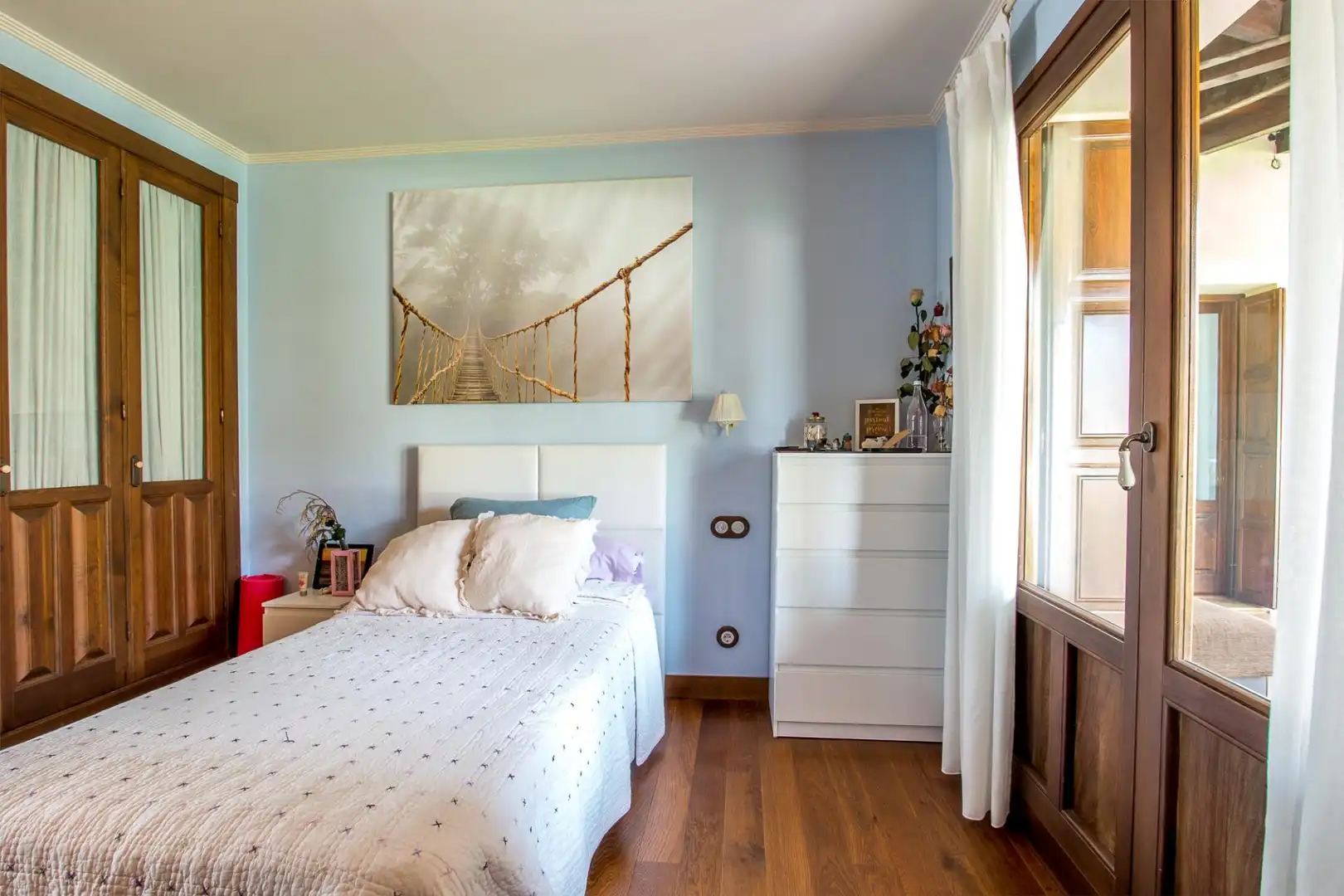 Schlafzimmer von Haus oder Chalet zum Verkauf in Molina de Segura mit Klimaanlage, Heizung und Privatgarten
