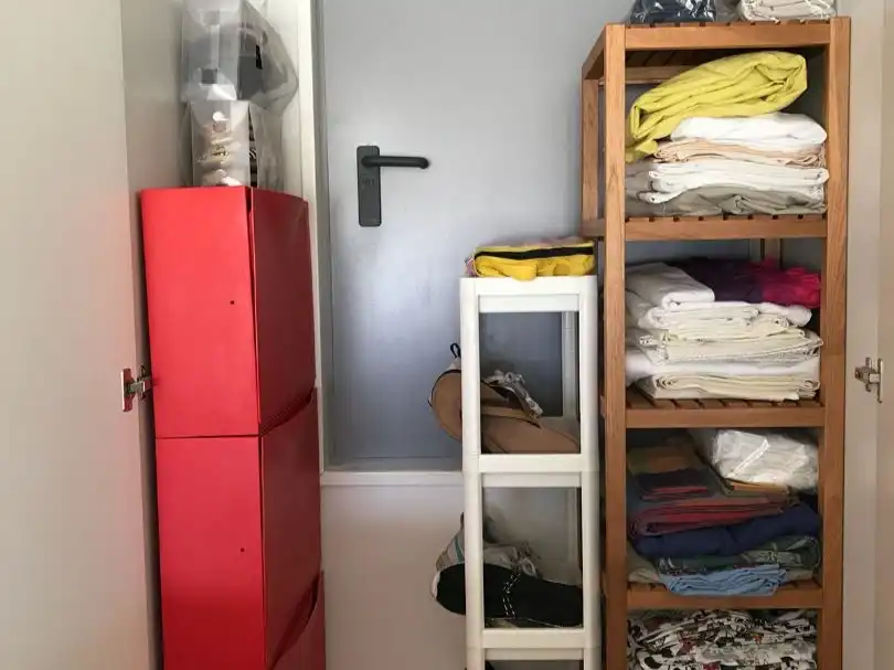 Schlafzimmer von Loft zur Miete in  Valencia Capital mit Klimaanlage
