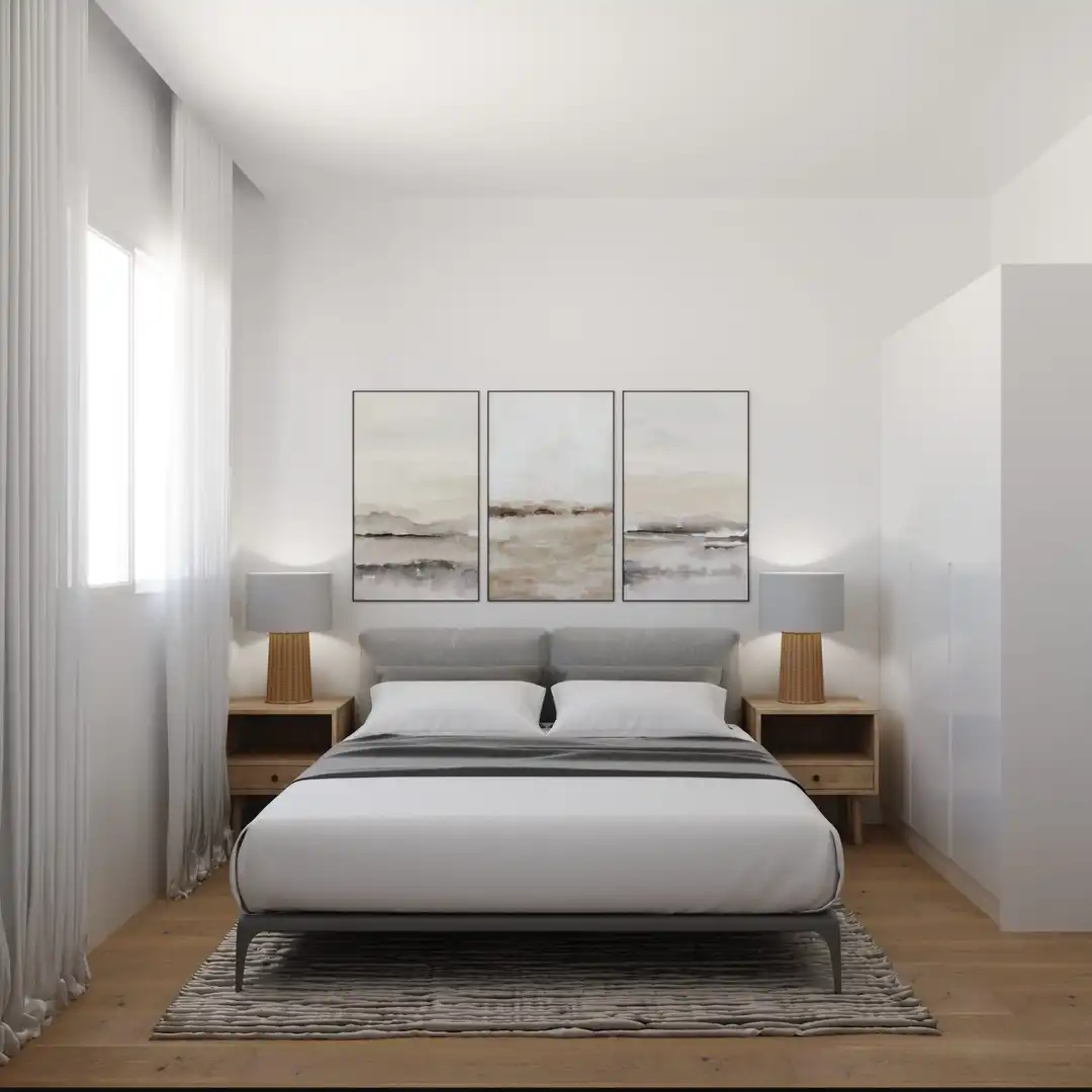 Schlafzimmer von Wohnung zum Verkauf in Santa Pola mit Klimaanlage