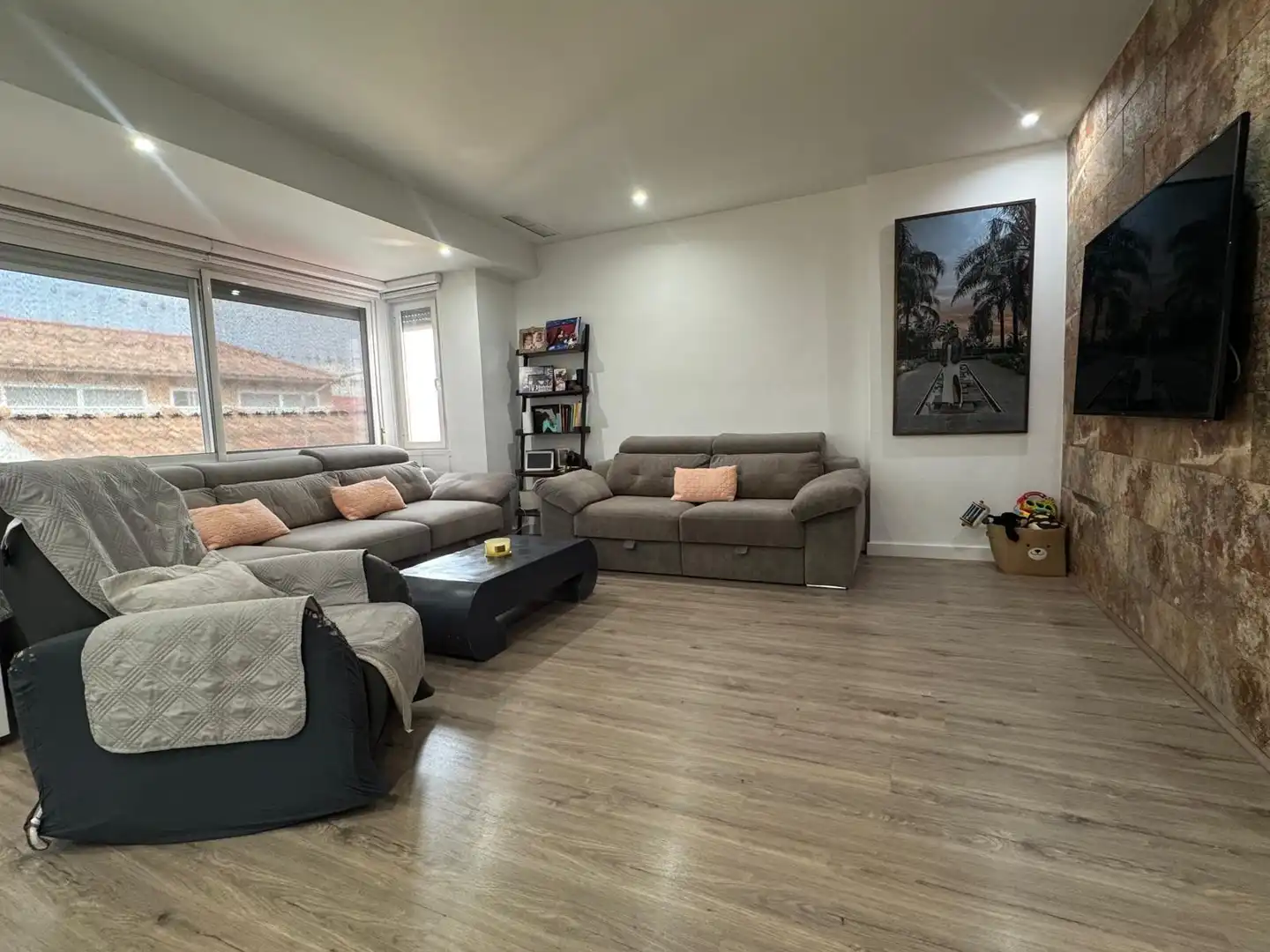 Sala de estar de Piso en venta en Alicante / Alacant con Aire acondicionado, Calefacción y Terraza