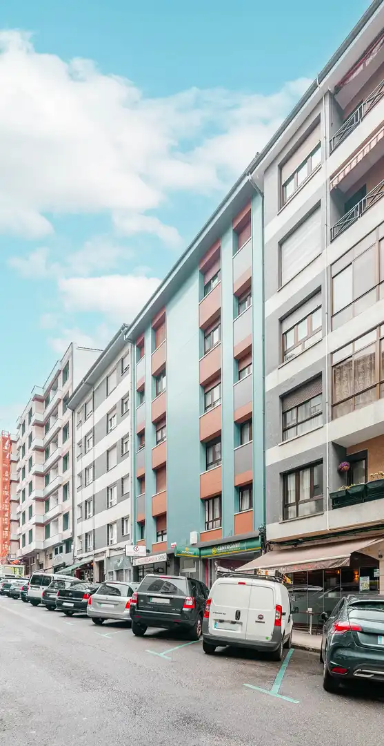 Vista exterior de Piso en venta en Siero con Calefacción y Trastero