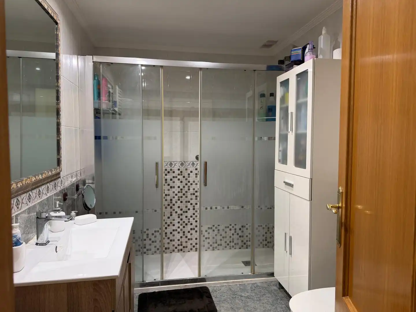 Badezimmer von Maisonette zum Verkauf in Castellón de la Plana / Castelló de la Plana mit Klimaanlage, Heizung und Terrasse