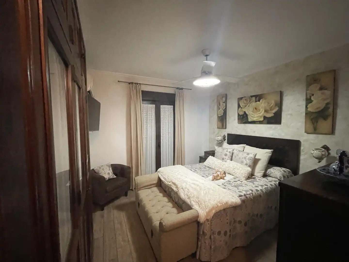 Dormitori de Casa adosada en venda en Sevilla amb Aire condicionat, Calefacció i Terrassa