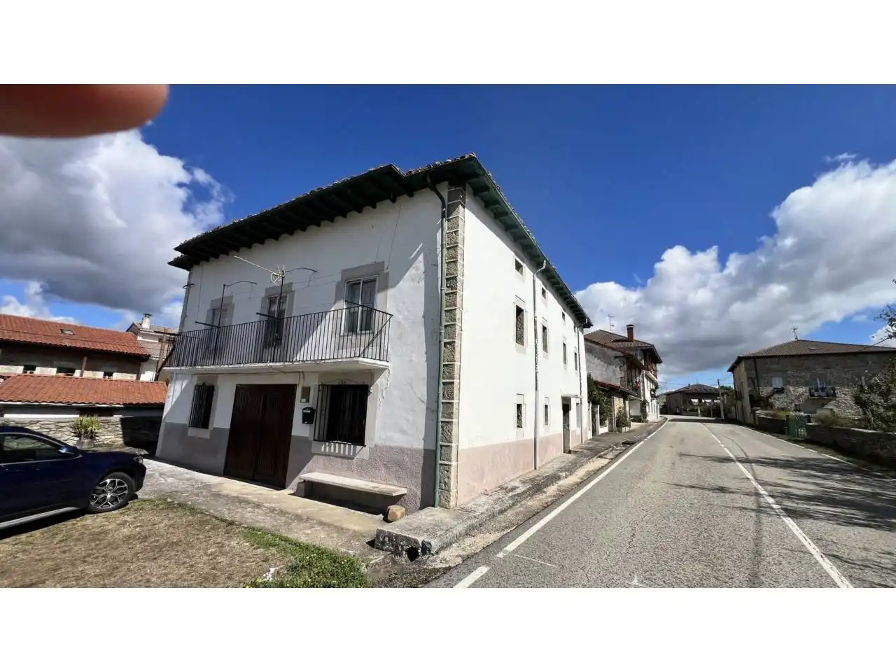 Exterior view of Houses for sale in Merindad de Montija  with Heating, Private garden and Terrace