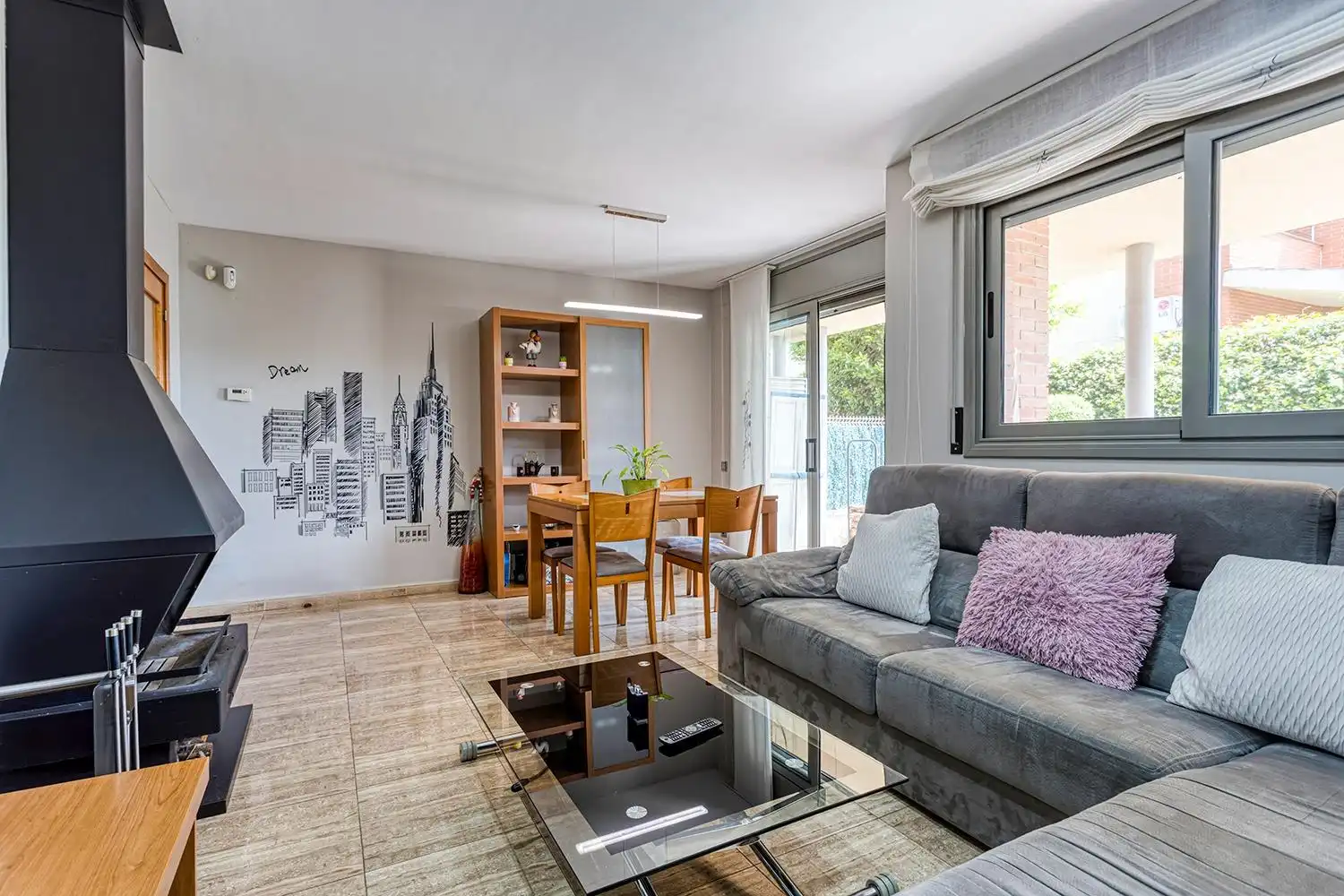 Living room of Detached homes for sale in La Torre de Claramunt  with Air Conditioner, Heating and Private garden