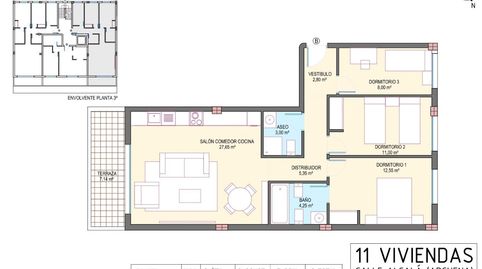 Foto 2 de Piso en venta en Calle Alcala, 13, Archena, Murcia