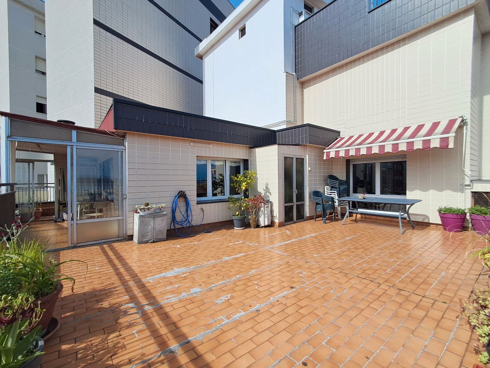 Terrace of Flat for sale in Santurtzi   with Heating, Terrace and Oven