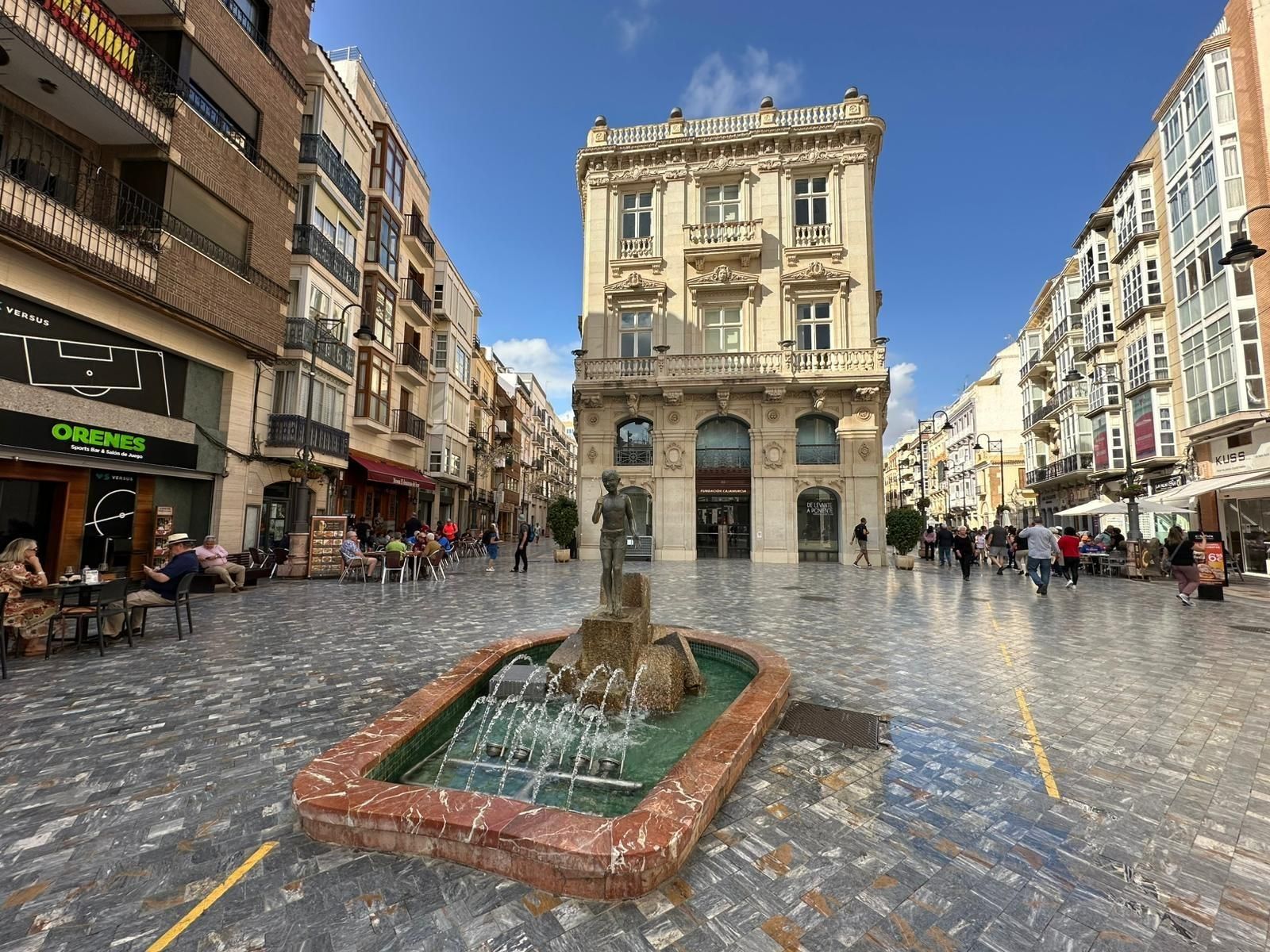 Vista exterior de Pis en venda en Cartagena amb Aire condicionat, Calefacció i Terrassa