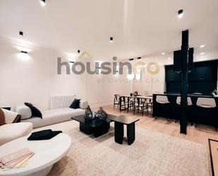 Sala d'estar de Pis de lloguer en  Madrid Capital amb Aire condicionat, Calefacció i Terrassa