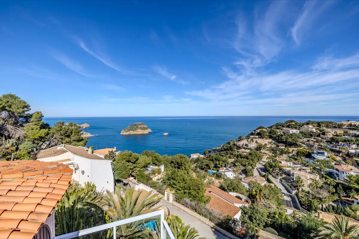 Exterior view of Houses for sale in Jávea / Xàbia  with Air Conditioner, Heating and Private garden