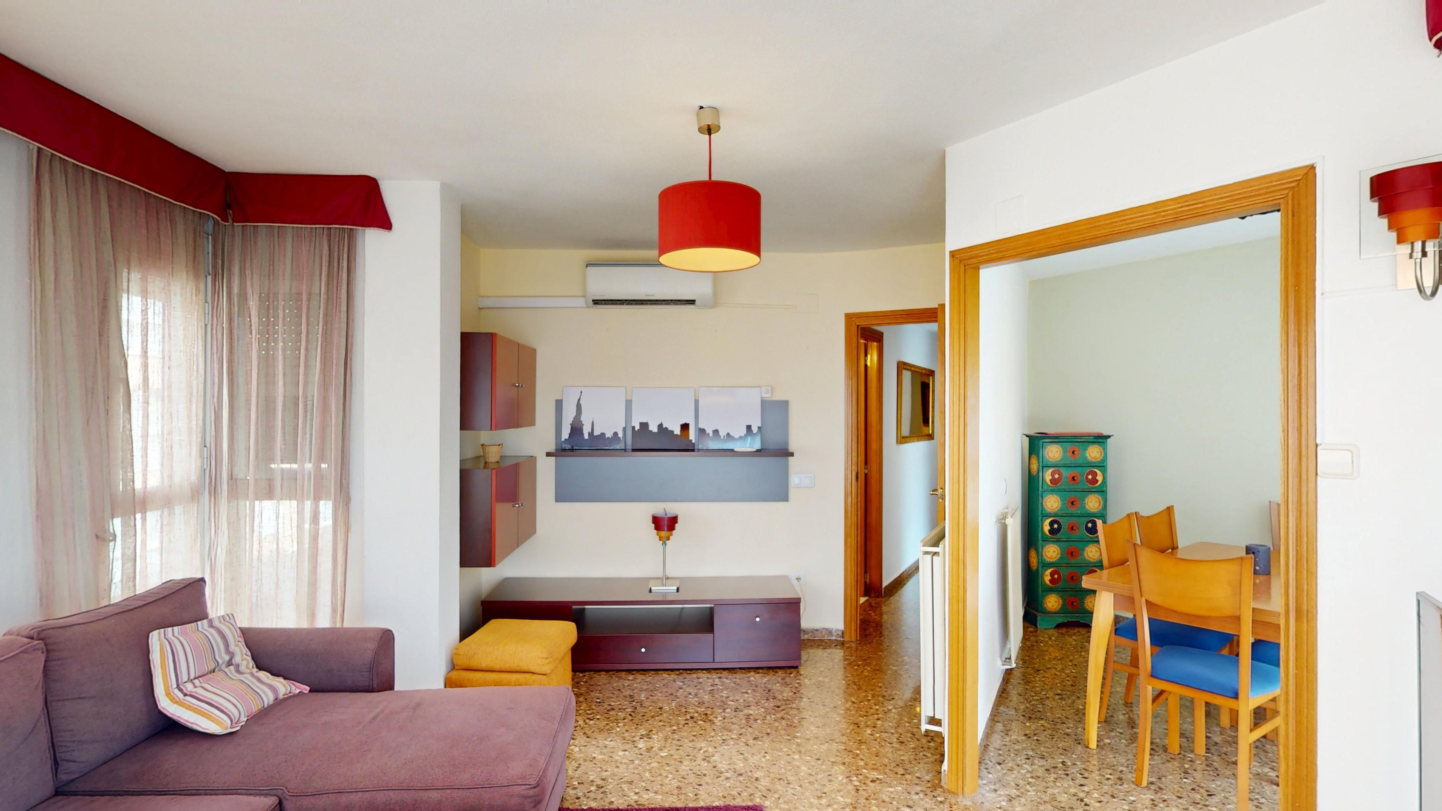 Sala de estar de Piso en venta en  Valencia Capital con Calefacción y Trastero