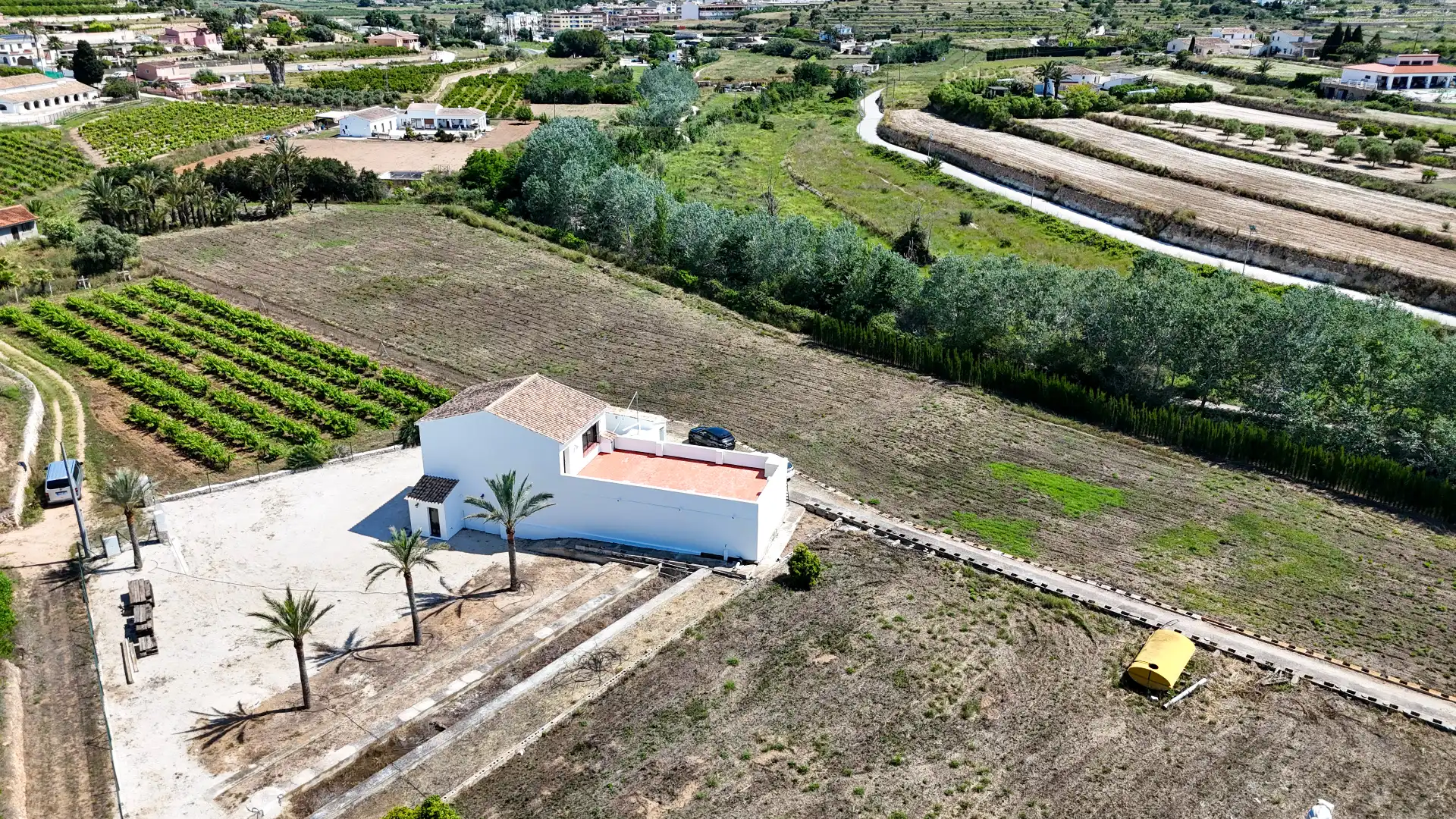 Finca rústica en venda en Teulada amb Jardí privat, Terrassa i Moblat