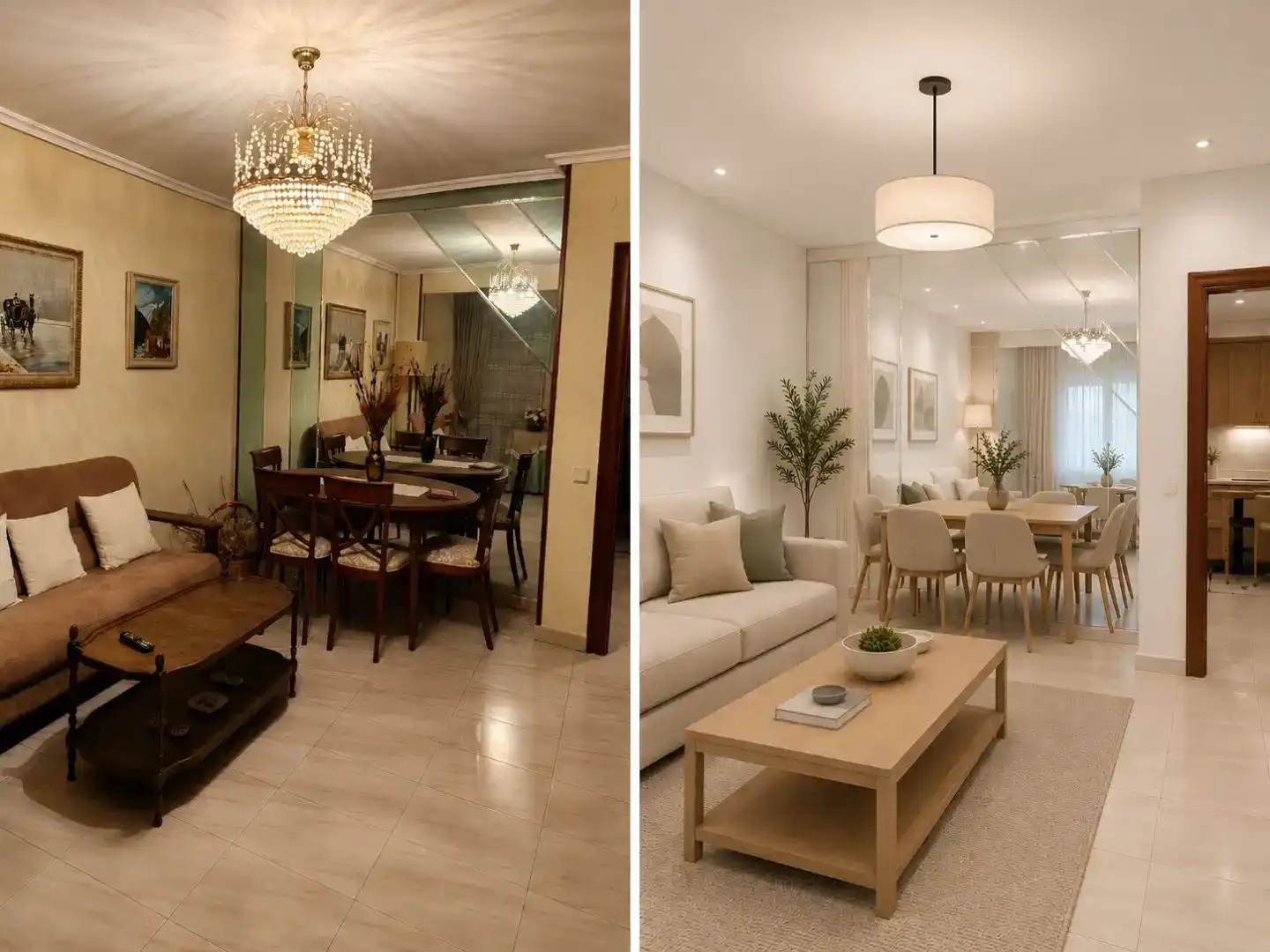 Sala de estar de Piso en venta en Soria Capital  con Parquet y Amueblado