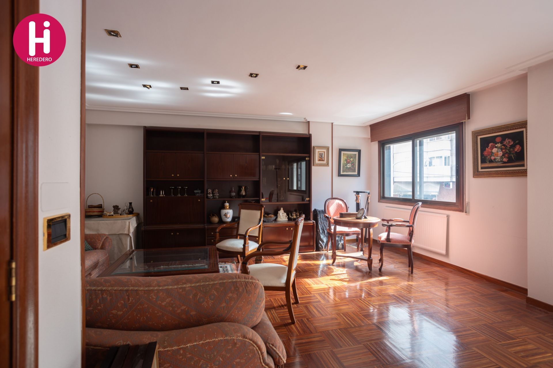 Living room of Flat for sale in Vigo   with Heating and Storage room