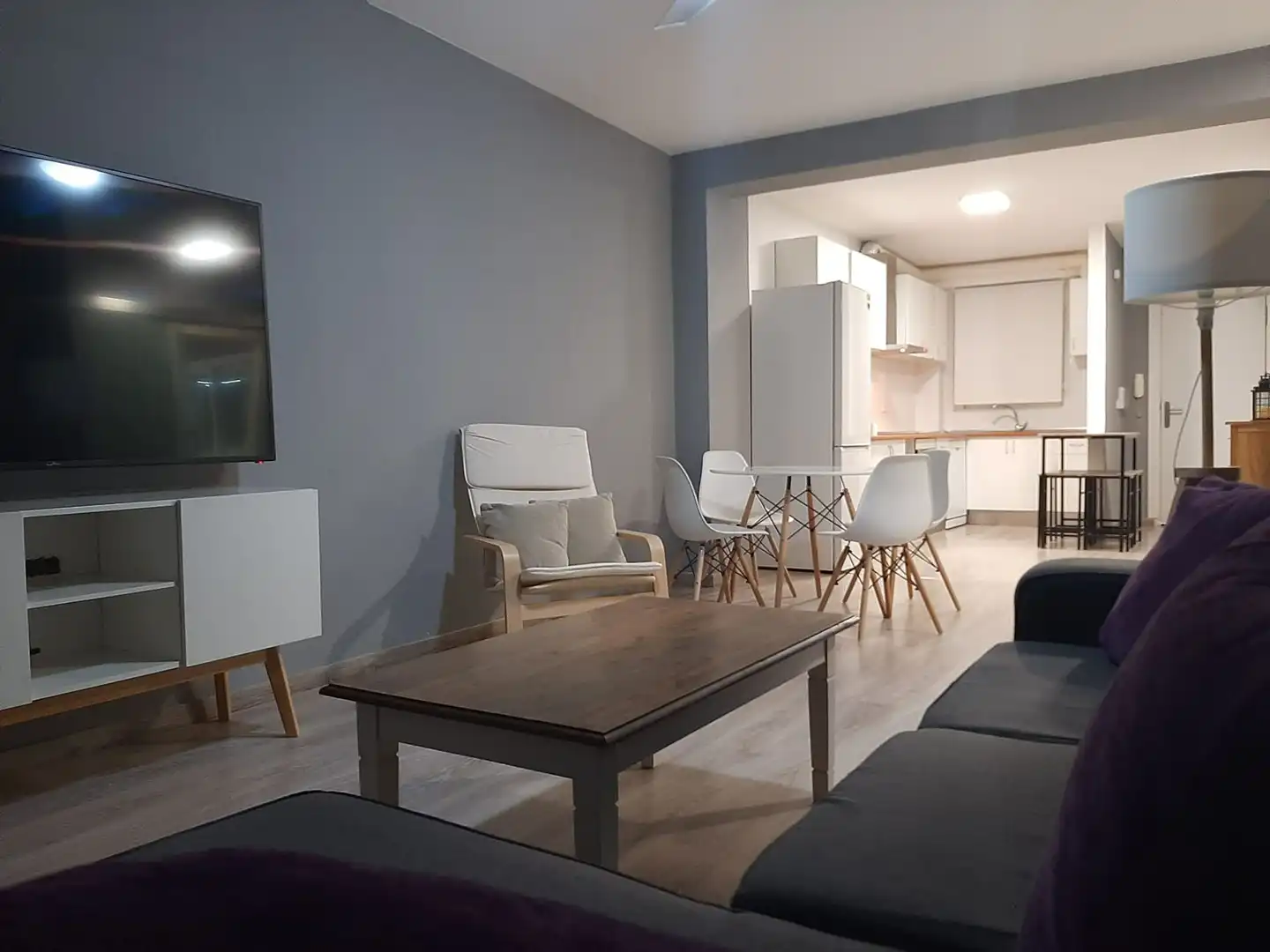 Sala de estar de Piso en venta en Roquetas de Mar