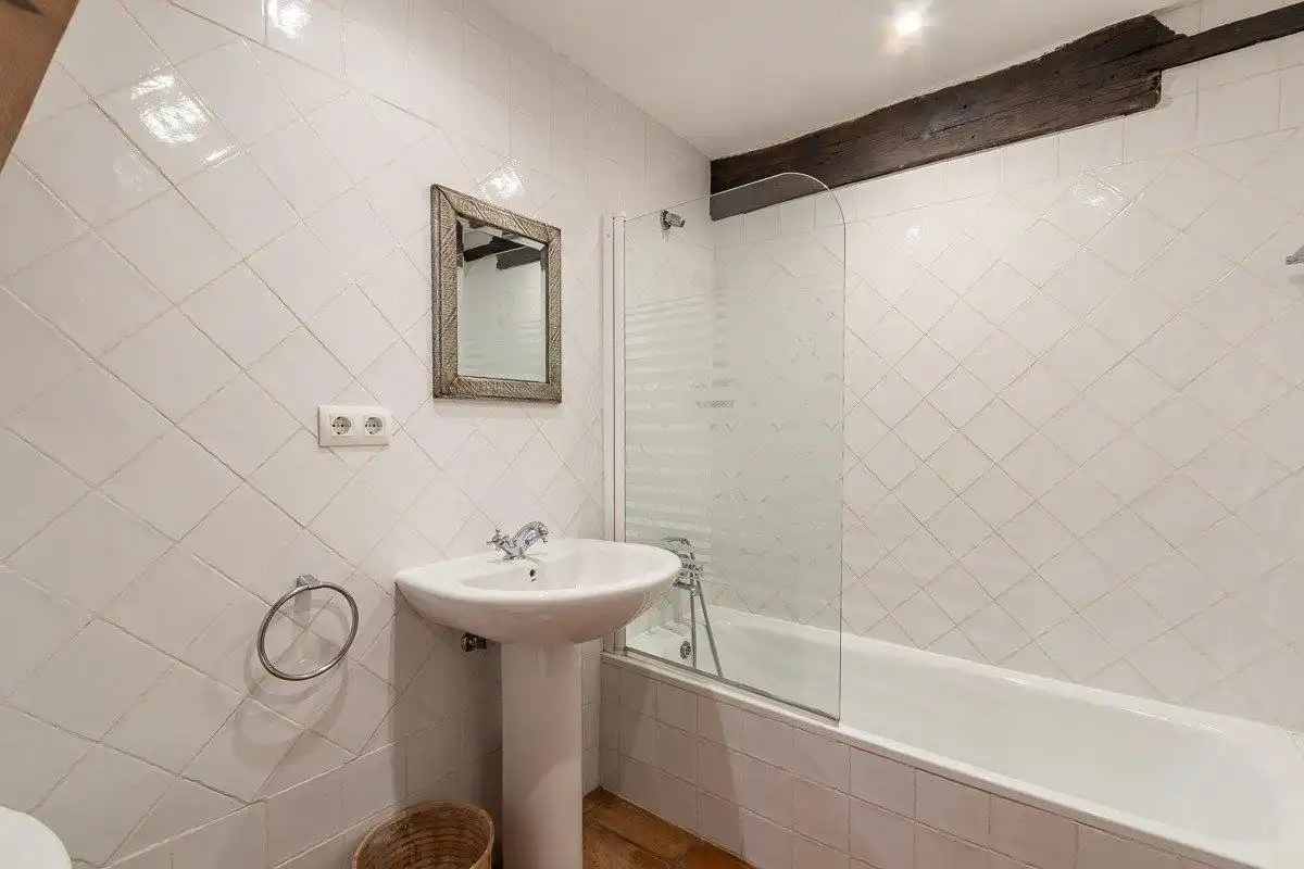Badezimmer von Haus oder Chalet zum Verkauf in Alcalá la Real mit Klimaanlage, Heizung und Terrasse