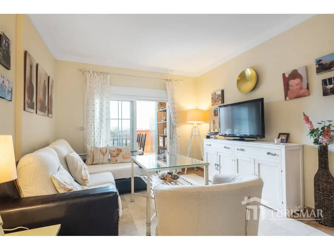 Living room of Apartments for sale in Ayamonte  with Air Conditioner, Terrace and Furnished