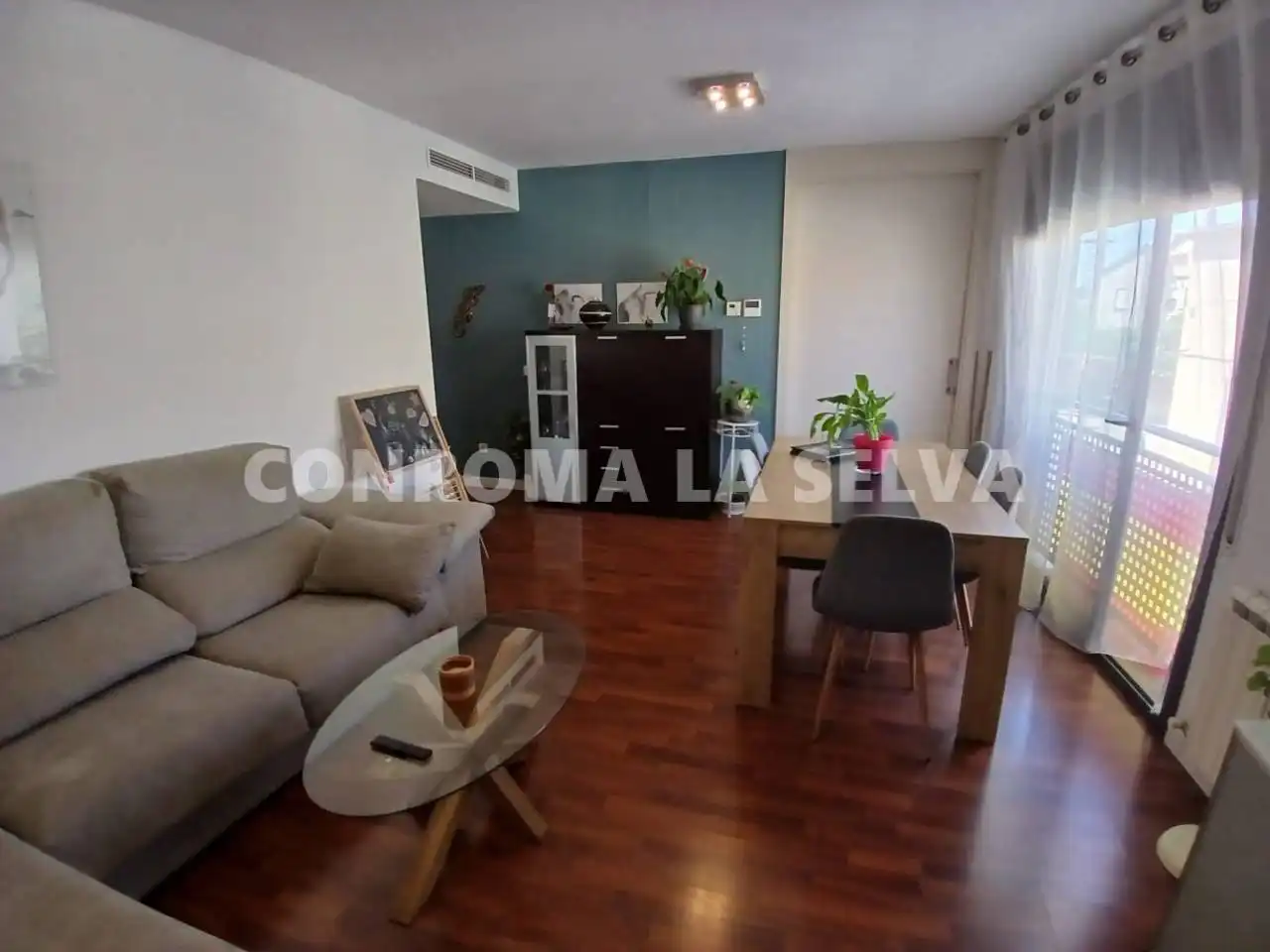 Sala d'estar de Pis en venda en Maçanet de la Selva amb Aire condicionat, Calefacció i Parquet