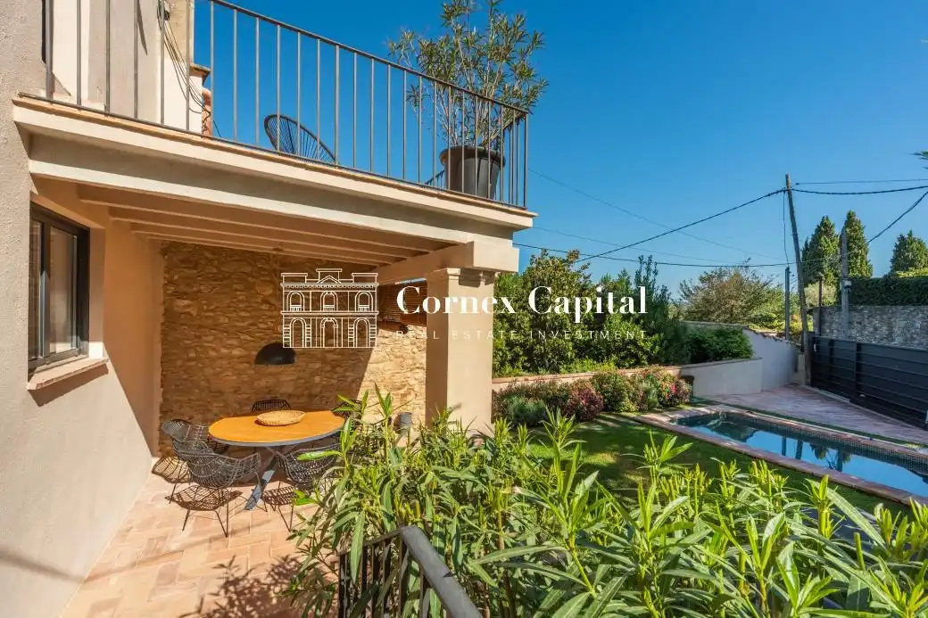 Vista exterior de Casa o chalet en venta en La Bisbal d'Empordà con Aire acondicionado, Calefacción y Jardín privado