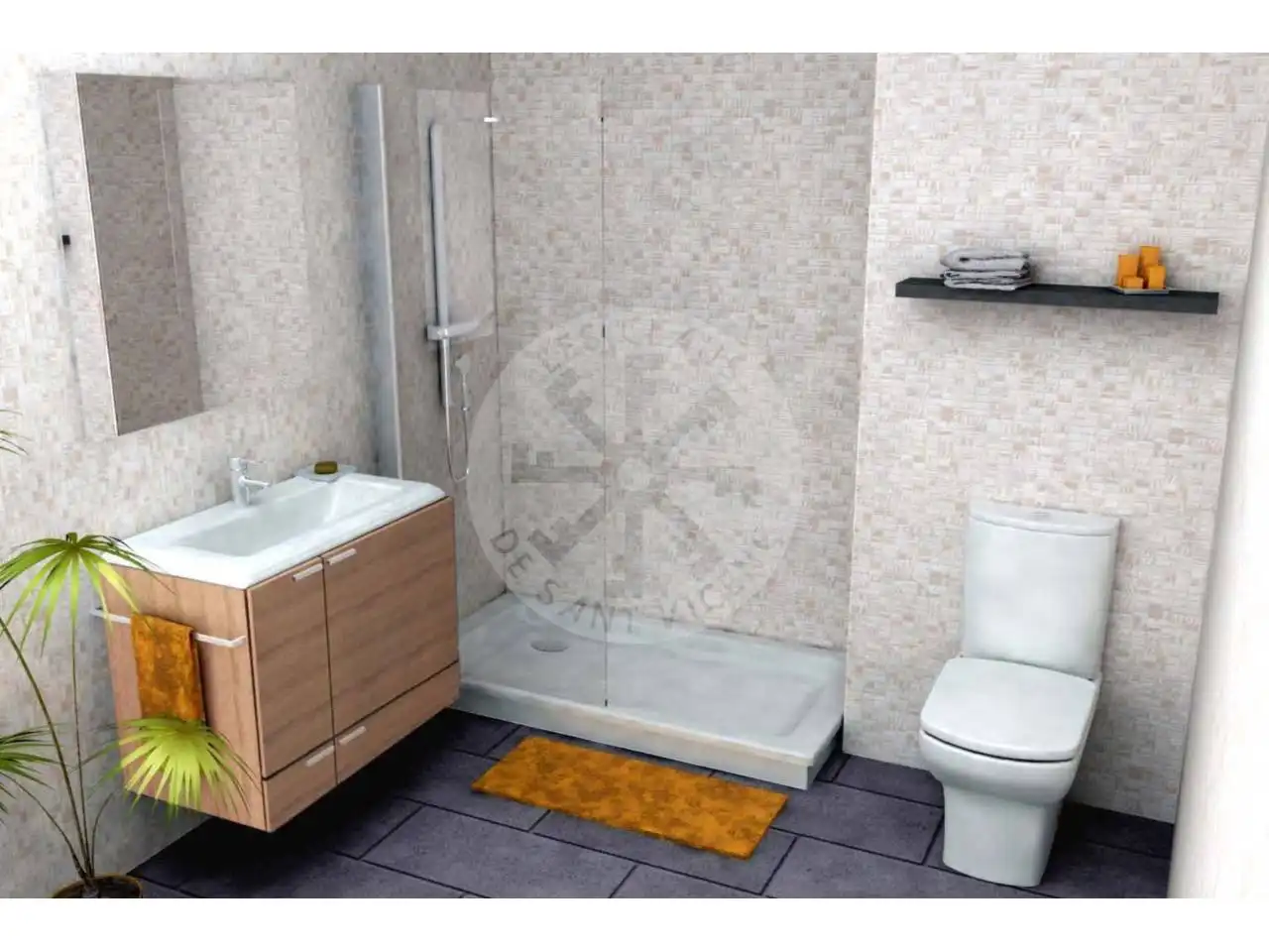 Bathroom of Duplexes for sale in Sant Vicenç de Castellet  with Storage room