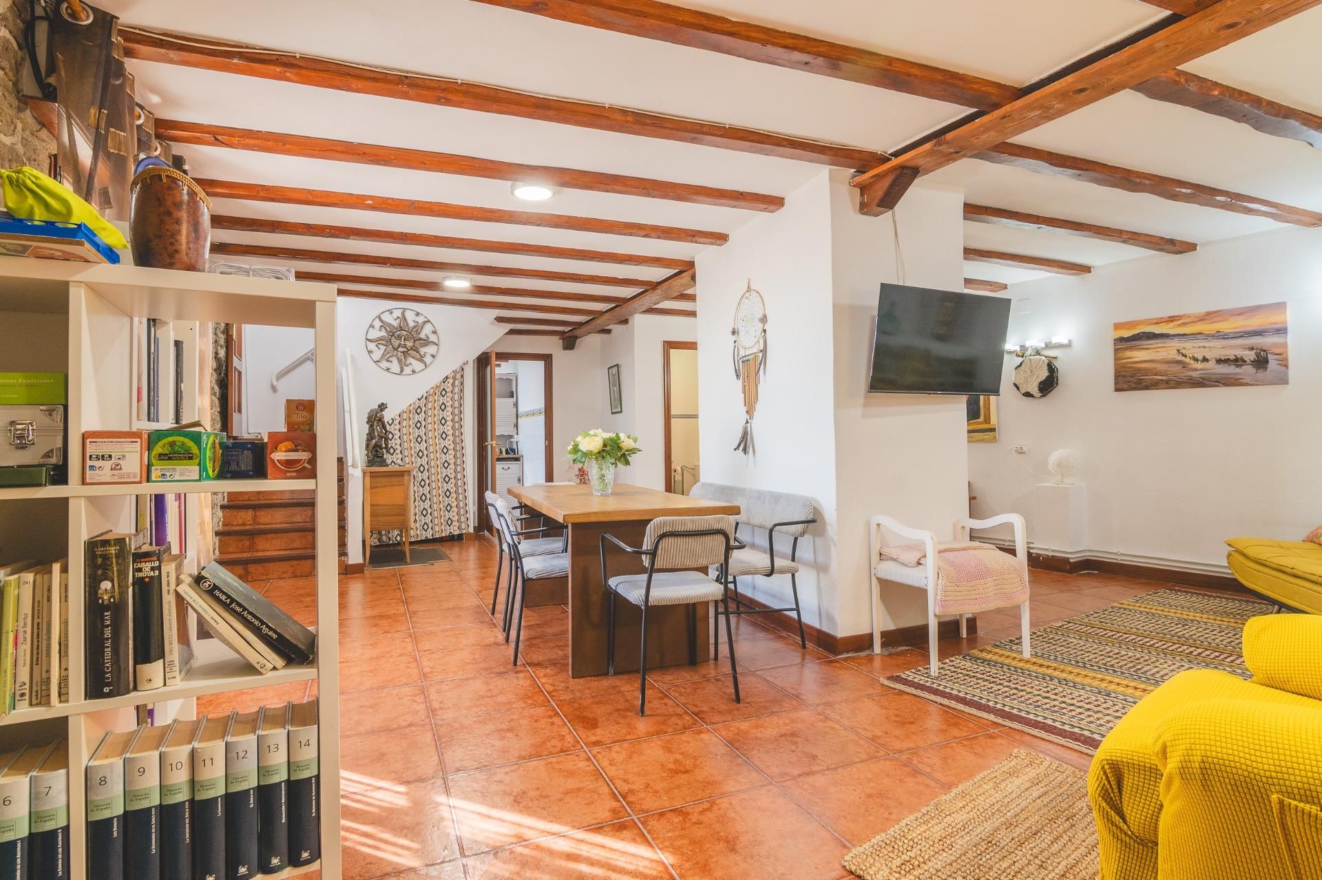 Comedor de Finca rústica en venta en Eslava con Jardín privado, Terraza y Trastero