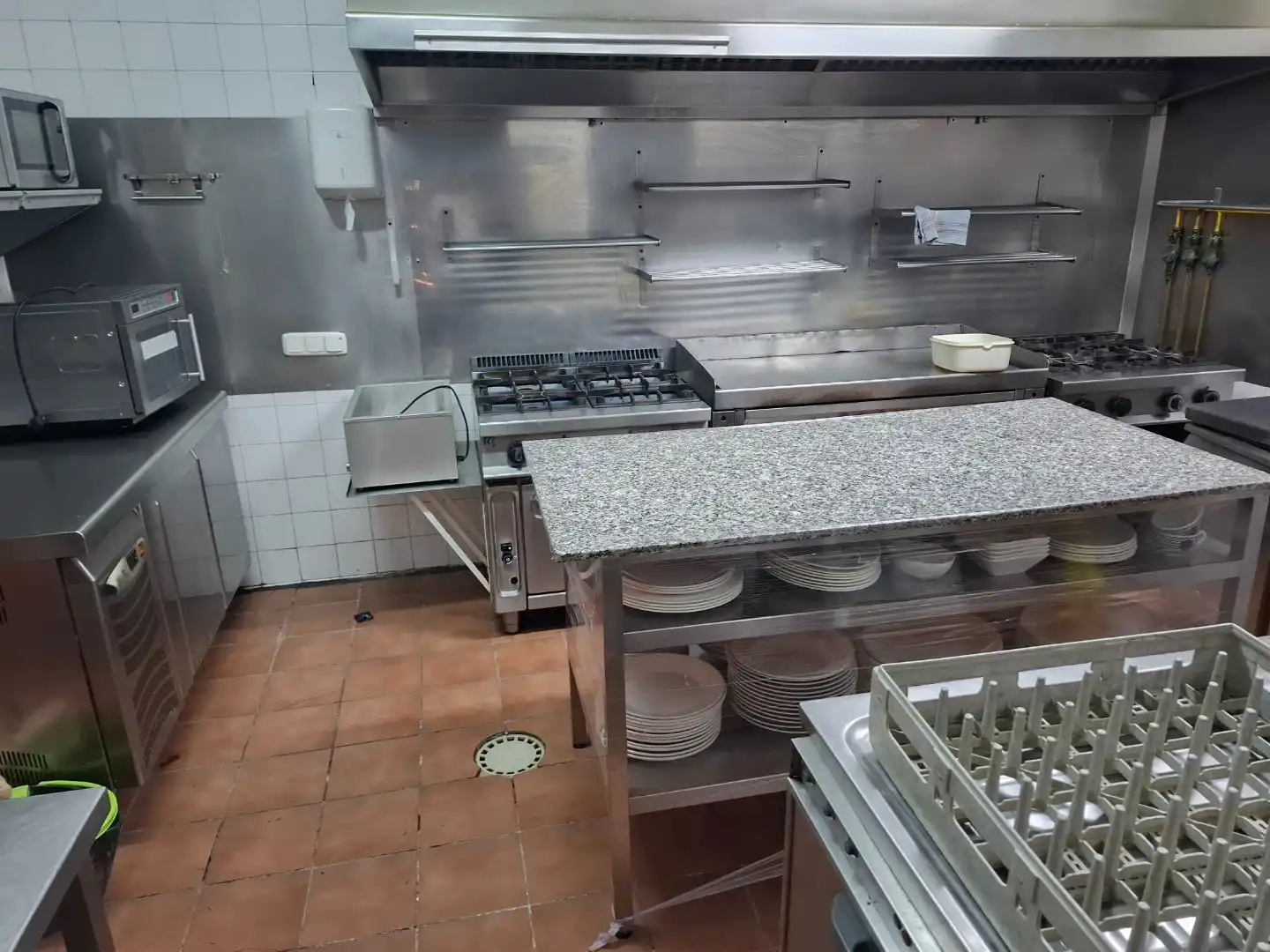 Küche von Geschaftsraum zur Miete in Capdepera mit Terrasse, Möbliert und Alarm