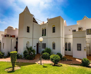 Exterior view of Single-family semi-detached for sale in Nerja  with Air Conditioner, Terrace and Furnished