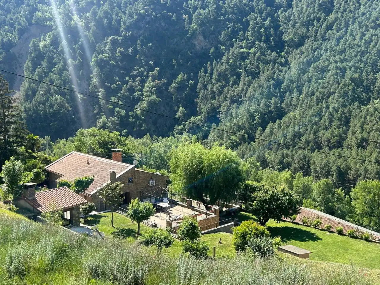 Garten von Haus oder Chalet zum Verkauf in El Pont de Bar mit Heizung, Privatgarten und Terrasse