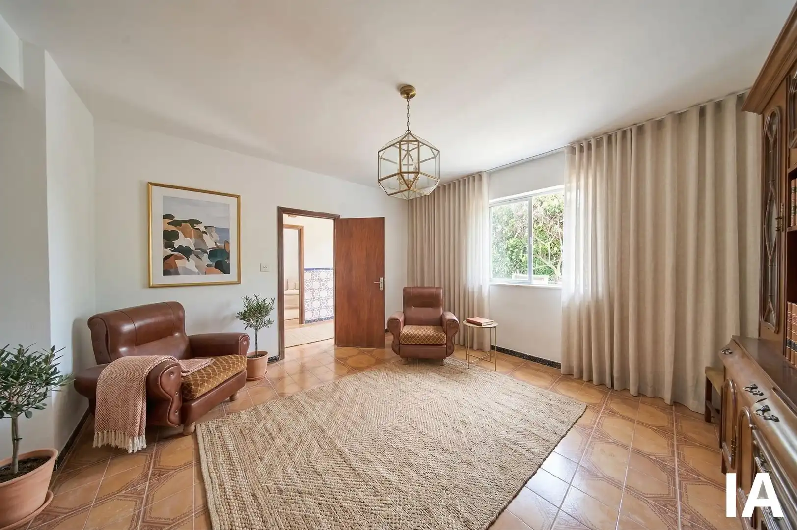 Sala de estar de Casa o chalet en venta en Cúllar con Calefacción, Jardín privado y Terraza