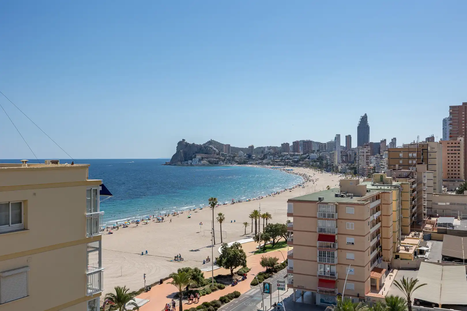 Exterior view of Apartments for sale in Benidorm  with Swimming Pool, Furnished and Community pool