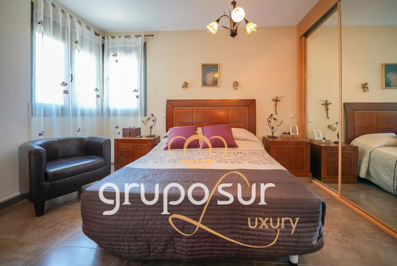 Habitación de Casa o chalet en venta en Aldeamayor de San Martín con Calefacción, Jardín privado y Terraza